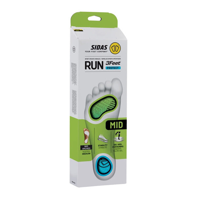 Sidas Run 3Feet Protect Mid стелки с поддържка