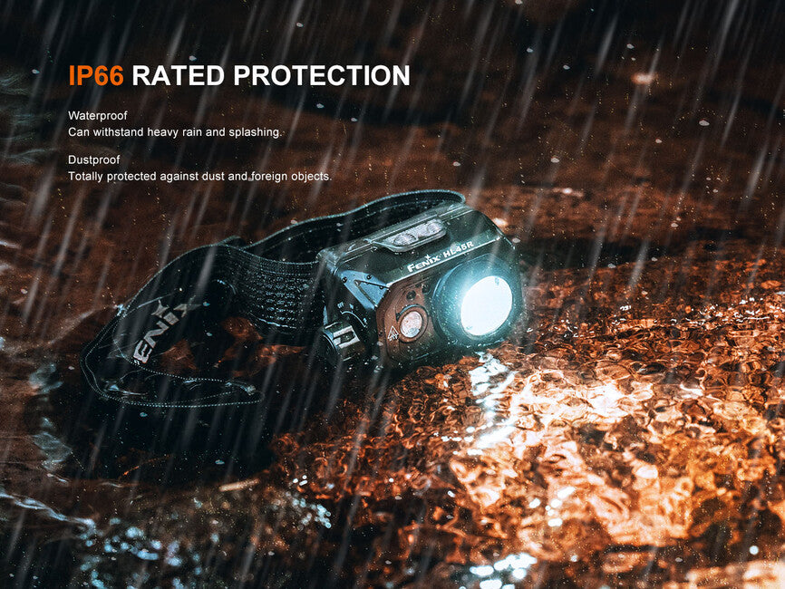 Fenix HL45R акумулаторна фенер за глава с фокус