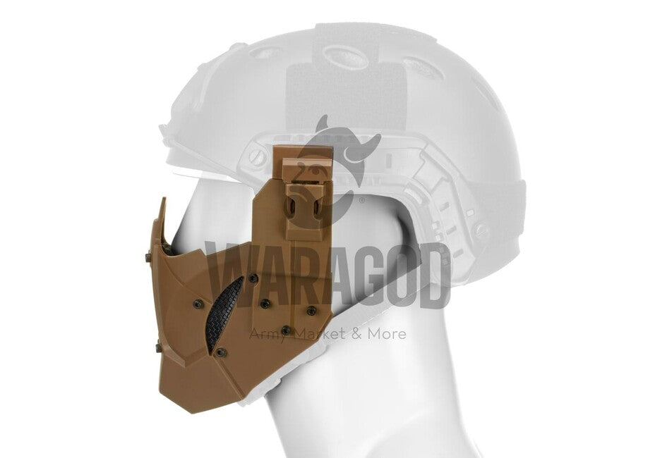Pirate Arms Warrior полумаска, койот