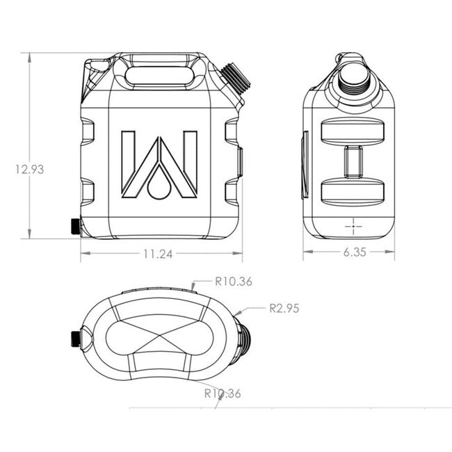 Klymit GoSpout 2 Gallon резервоар за вода
