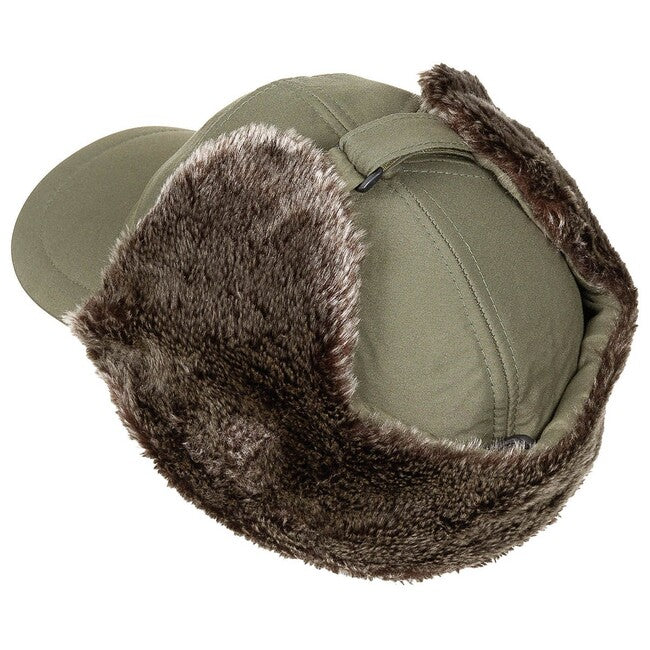 Fox Outdoor Trapper зимна шапка, маслинена зелена