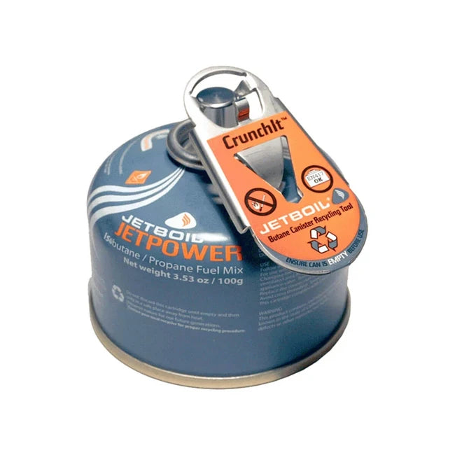 Jetboil CrunchIt™ Fuel Canister Recycling Tool нож за прободаване на празни касетки