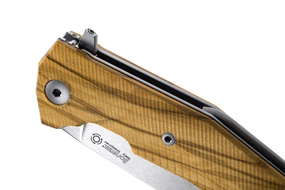 Lionsteel KUR UL джобен нож с острие Sleipner, много здрав