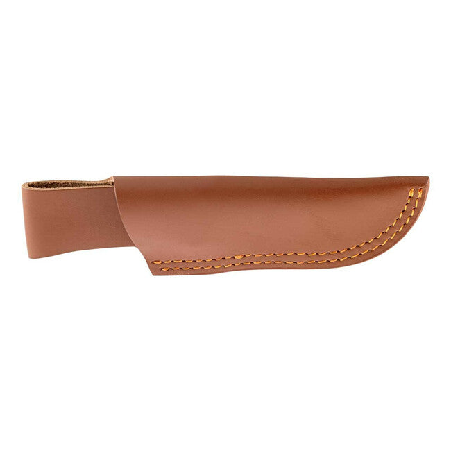 Herbertz външен нож 10 см, дърво, Micarta, кожен калъф