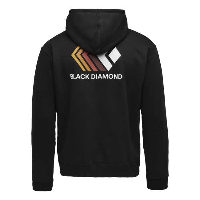 Black Diamond Faded суитшърт мъжки с цип, черен