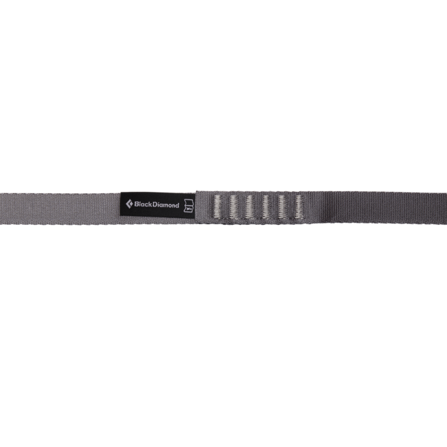 Black Diamond 18 Mm Найлон Runner слуцка 180 Cm, сива