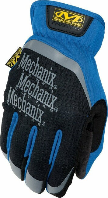 Mechanix FastFit ръкавици, черни/сини