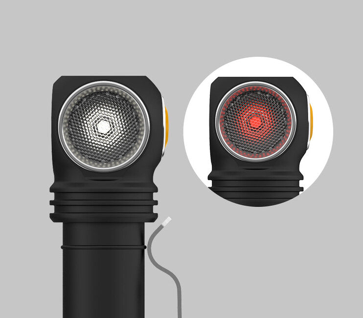ArmyTek Wizard C2 WR фенер за глава LED с магнитен държач захранване от акумулатор 1100 lm 3 h 65 g, бяло & червено