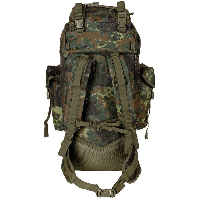 MFH MOLLE раница 65L, алуминиев прът, BW камо