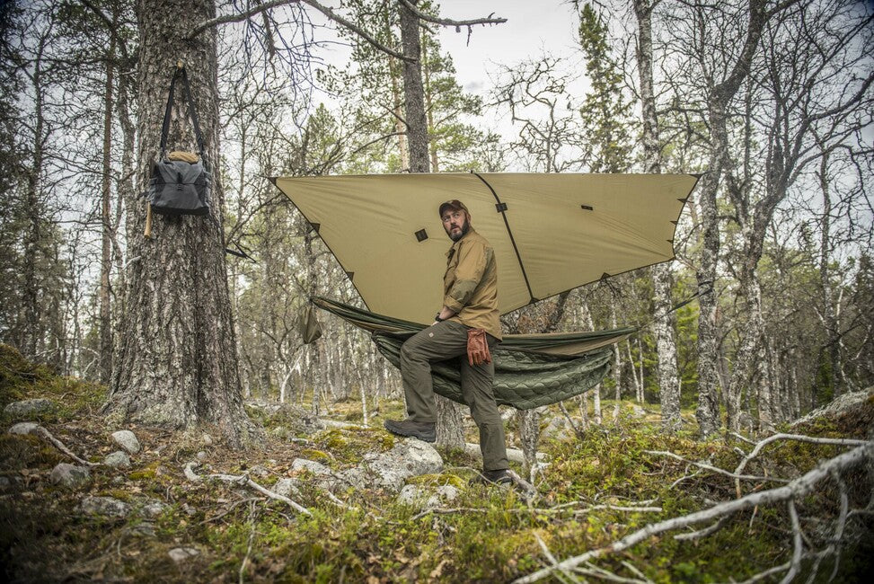 Helikon-Tex SUPERTARP малка преносима палатка, сенчесто сиво