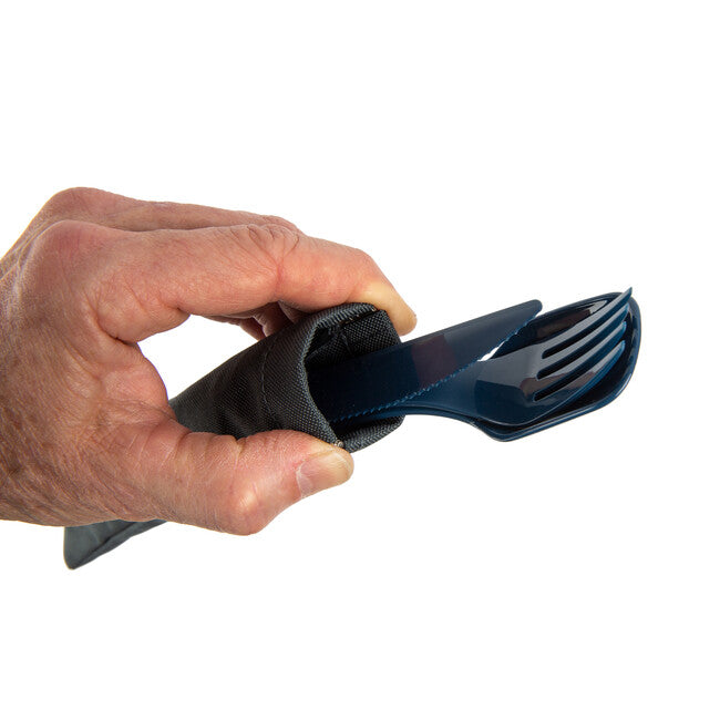 UCO Switch Комплект прибори Spork, син, 3 бр.