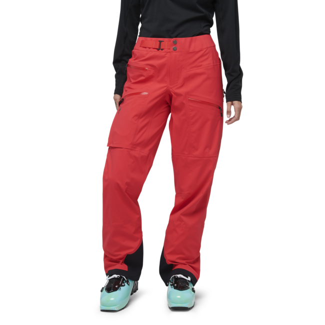 Black Diamond Recon Lt Stretch панталон дамски, коралово червено