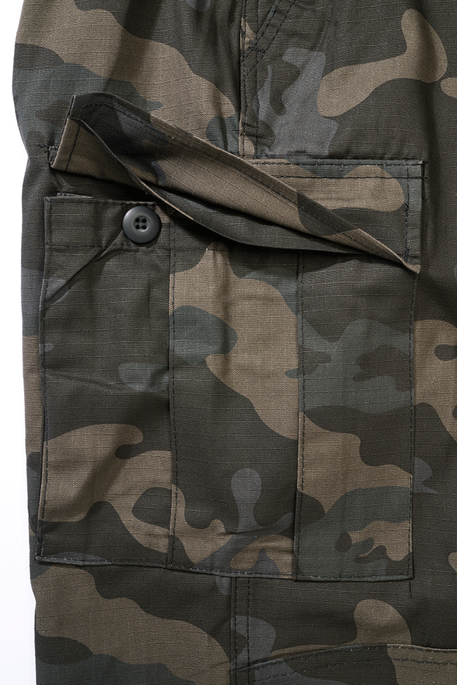 Brandit BDU Ripstop dámske nohavice, darkcamo