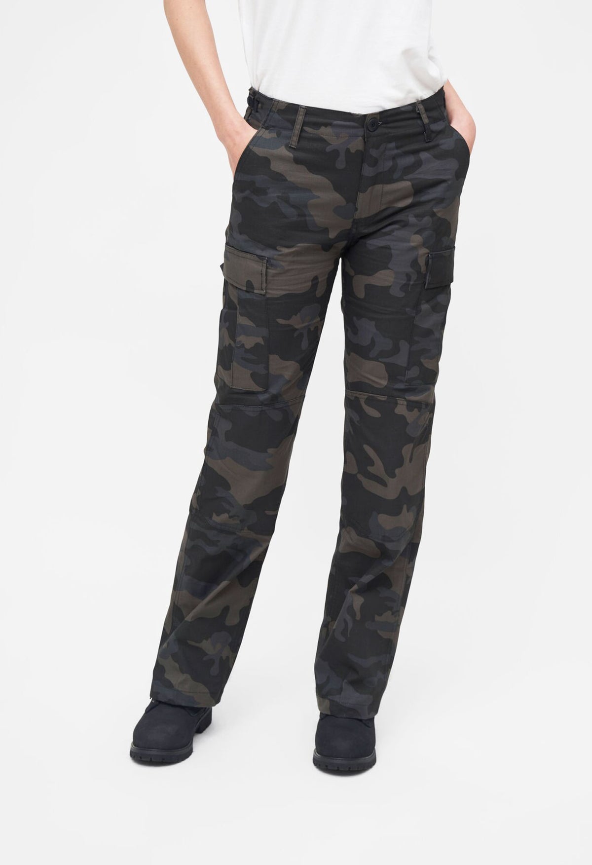 Brandit BDU Ripstop dámske nohavice, darkcamo