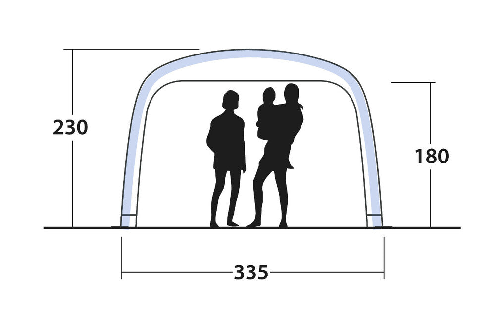 Outwell Air Shelter преносим павилион