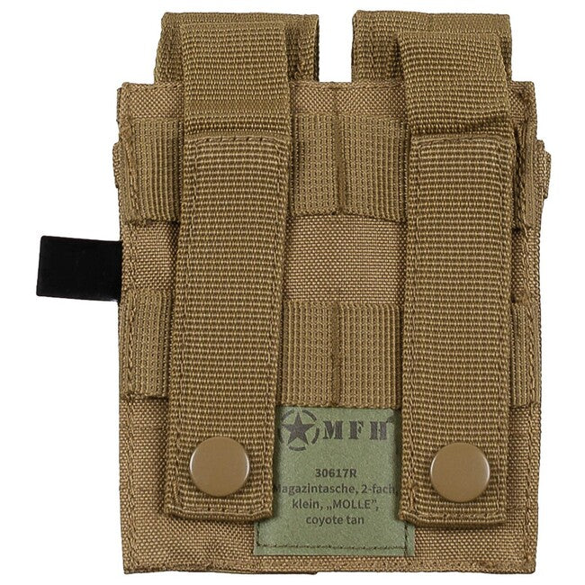 MFH двоен MOLLE чанта, койот тен