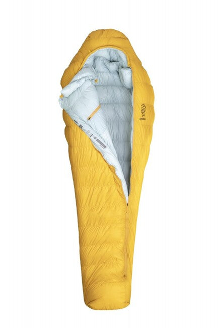Patizon Ultralight G400 Three-Season Sleeping Bag Left, Gold/Silver