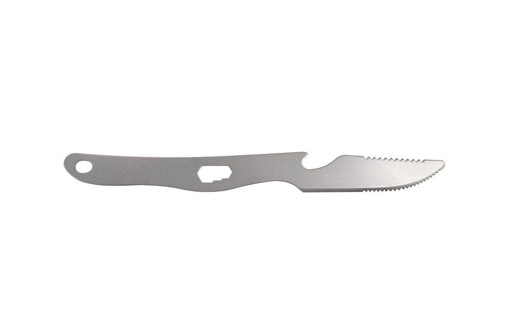 Origin Outdoors Titanium Recent титанов комплект прибори 3-частен с отварач за бутилки и ключ