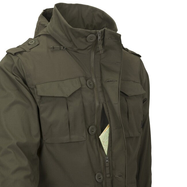 Helikon-Tex Covert M-65 яке, кафяво / черно