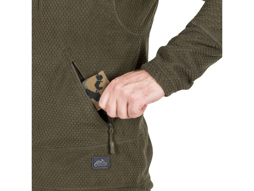 Helikon-Tex Alpha Tactical флисов елек 630g, сенчесто сиво