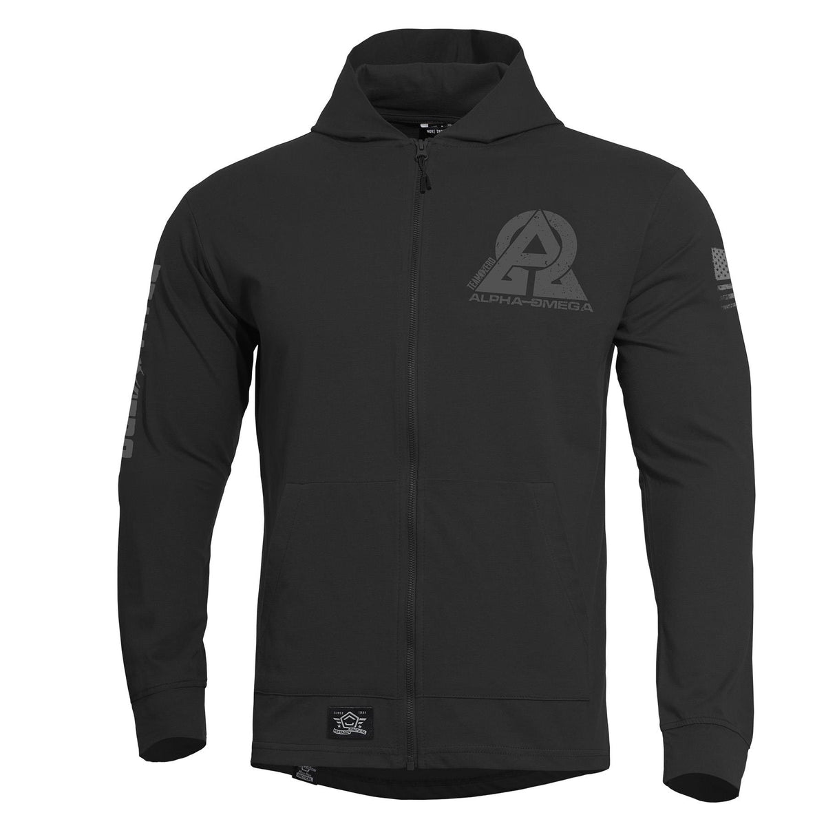 Pentagon Agis Instructor Zero суитшърт с цип 165g/m2, черна