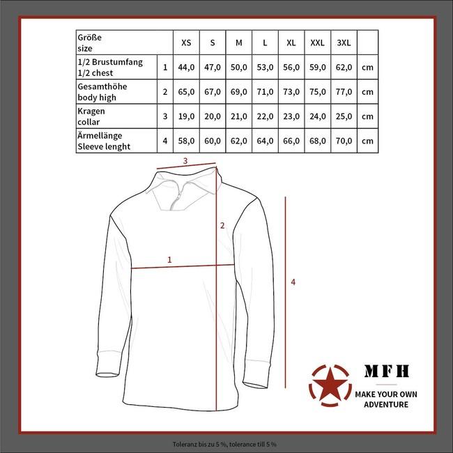 MFH термо потник мъжки койот ниво 2