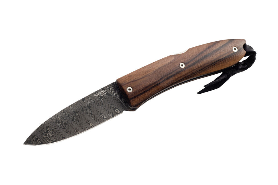 Lionsteel Opera джобен нож с острие от дамаскинска стомана 8800D-ST