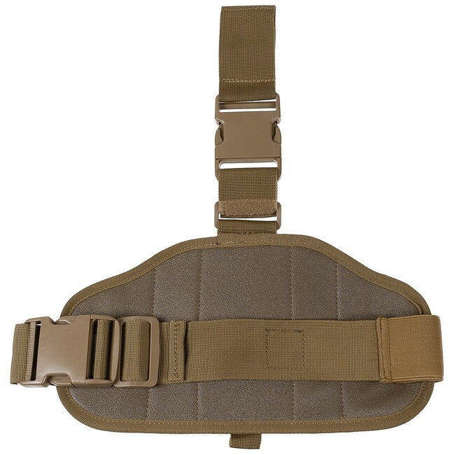 MFH MOLLE бедрен дясностранен кобур за оръжие, койот тен