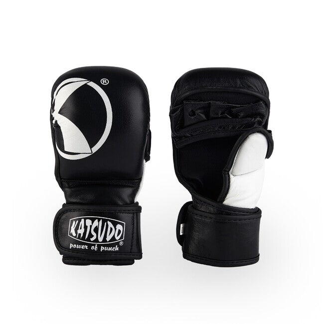 Katsudo Revenge MMA ръкавици, черно бели