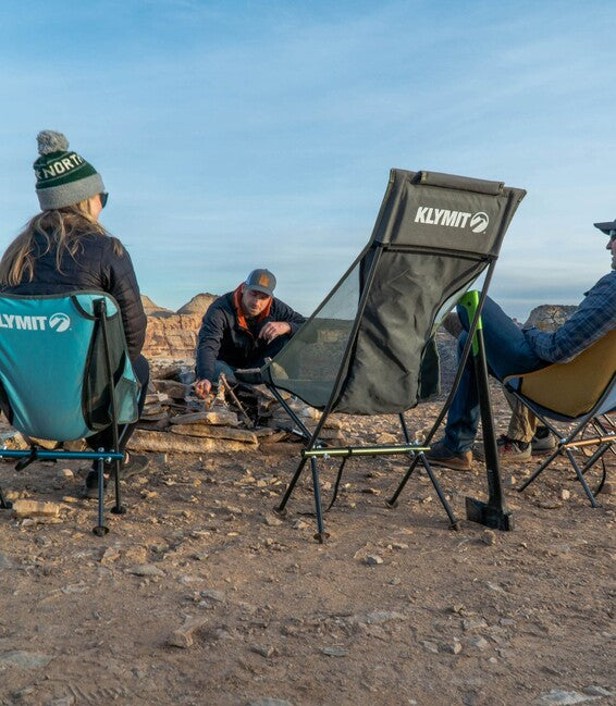 Klymit Ridgeline краткото пътническо кресло, синьо