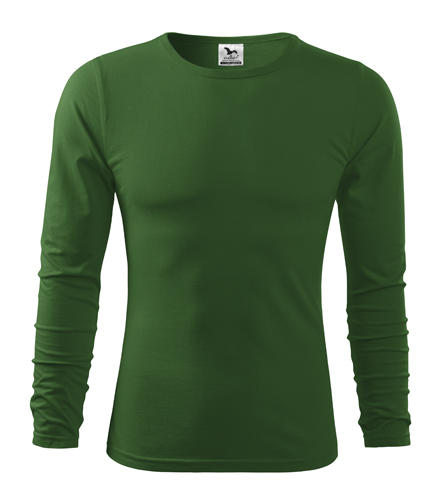 Malfini Fit-T тениска с дълъг ръкав 160g/m2, зелена