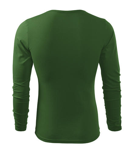 Malfini Fit-T тениска с дълъг ръкав 160g/m2, зелена