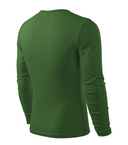 Malfini Fit-T тениска с дълъг ръкав 160g/m2, зелена