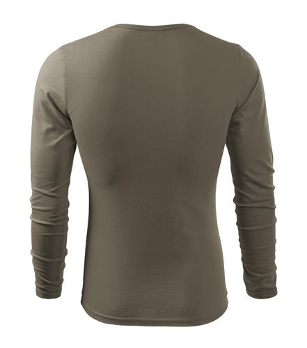 Malfini Fit-T тениска с дълъг ръкав 160g/m2, армейски