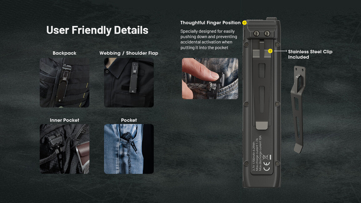 Nitecore EDC25 акумулаторен фенер