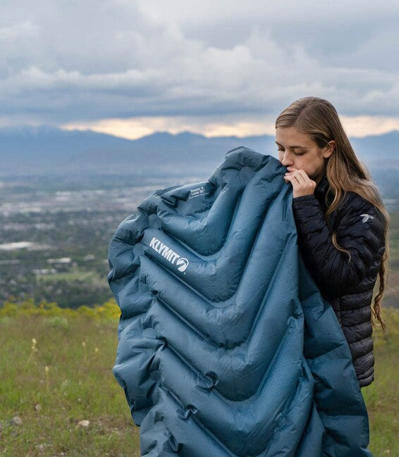 Klymit Static V Luxe SL каримата, синя
