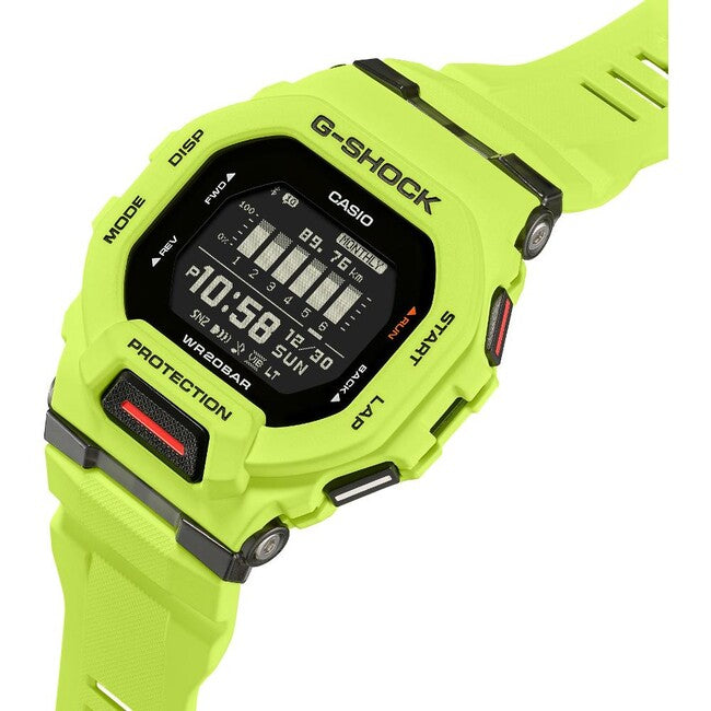 Casio G-Shock GBD-200-9ER часовник, черен/жълт