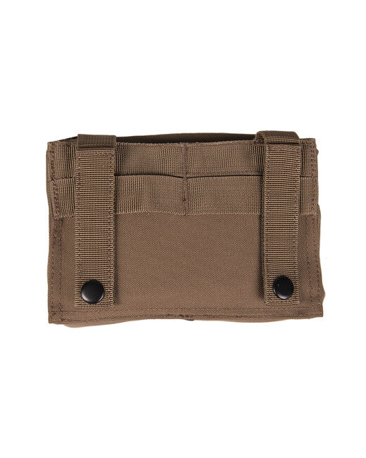 Mil-Tec лазерно изрязване калъф малък хоризонтален MOLLE, тъмен койот