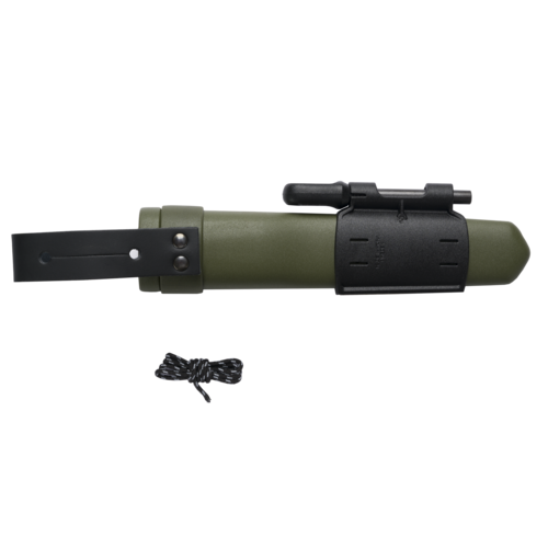 Morakniv Kansbol нож за оцеляване на открито със зелена комплект