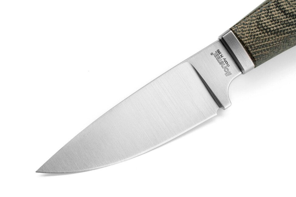 Lionsteel WILLY WL1 нож с твърдо острие с дръжка от микарта CVG