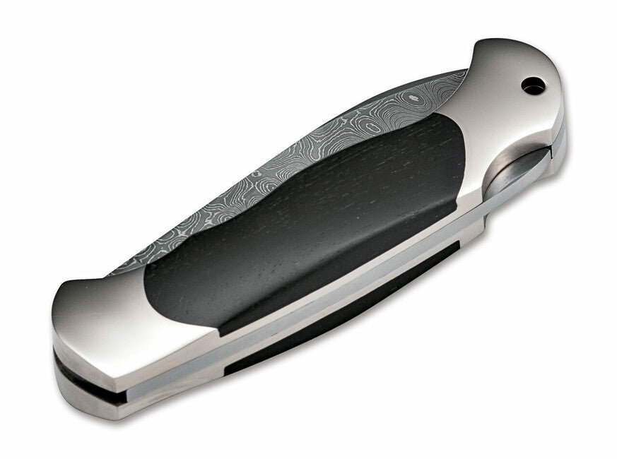 BÖKER® Scout Spearpoint джобен нож 7,9 cm, дамаск, дърво