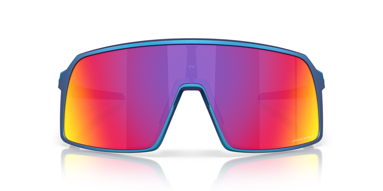 Oakley SUTRO слънчеви очила с рамка Matte Cyan/Син Colorshift и със стъкла Prizm Road, Steel