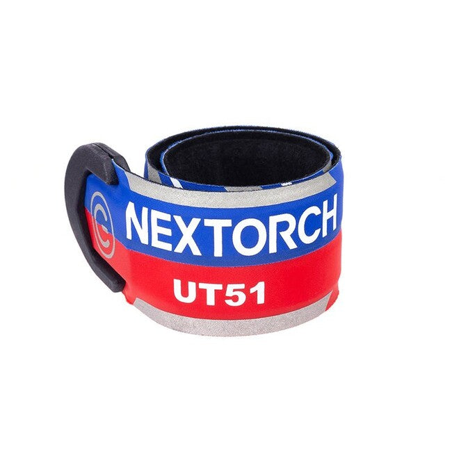 NexTorch® UT51 мигаща безопасностна лента, червено-синя