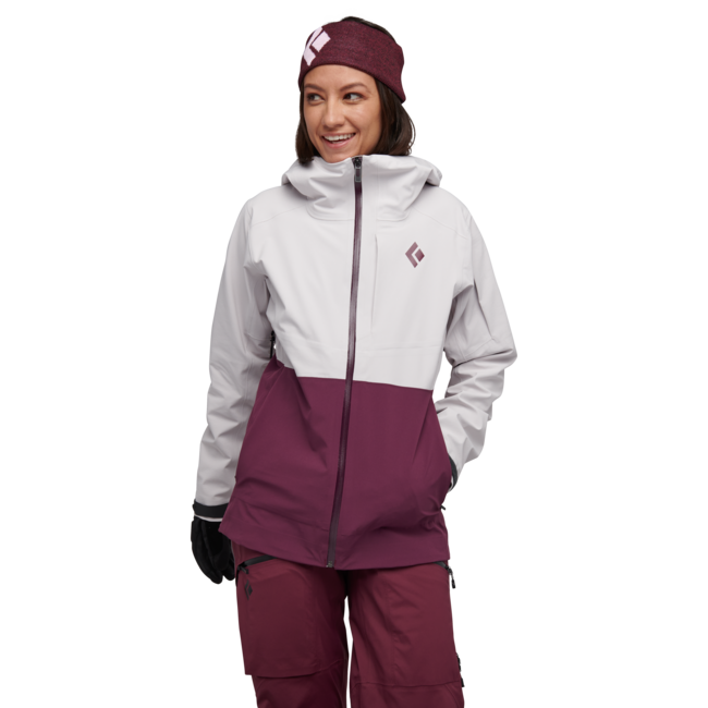 Black Diamond Recon Stretch Ski Shell дамско яке, лед розово-черница