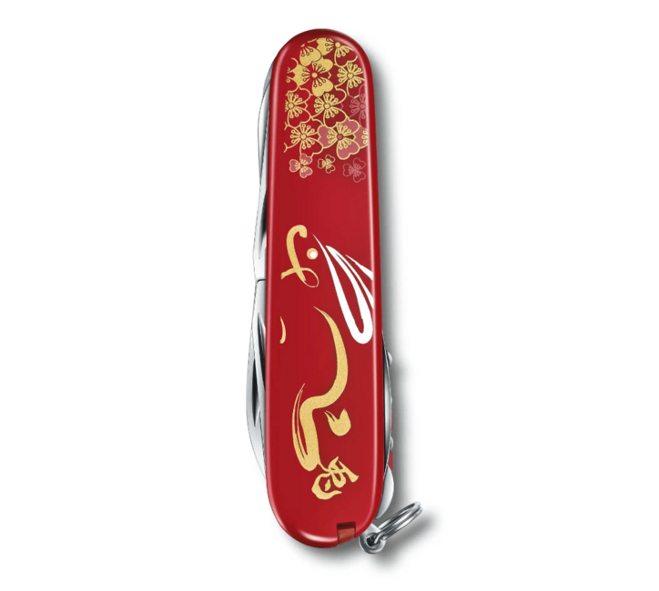 Victorinox Huntsman Year на Rabbit LE 2023 джобен многофункционален нож, заяк