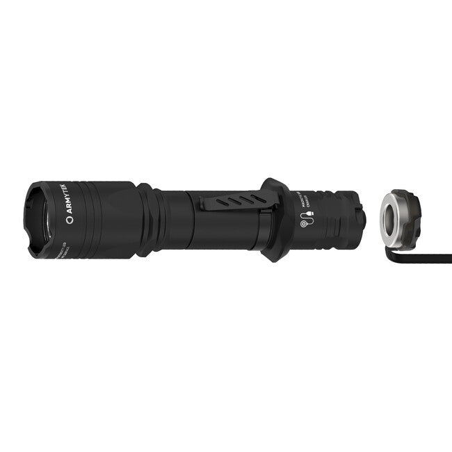 ArmyTek Dobermann Pro джобен фенер LED, бяло, захранване от акумулатор, 1400 lm, 114 g
