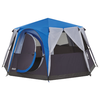 Coleman Octagon палатка за 8 лица, синя