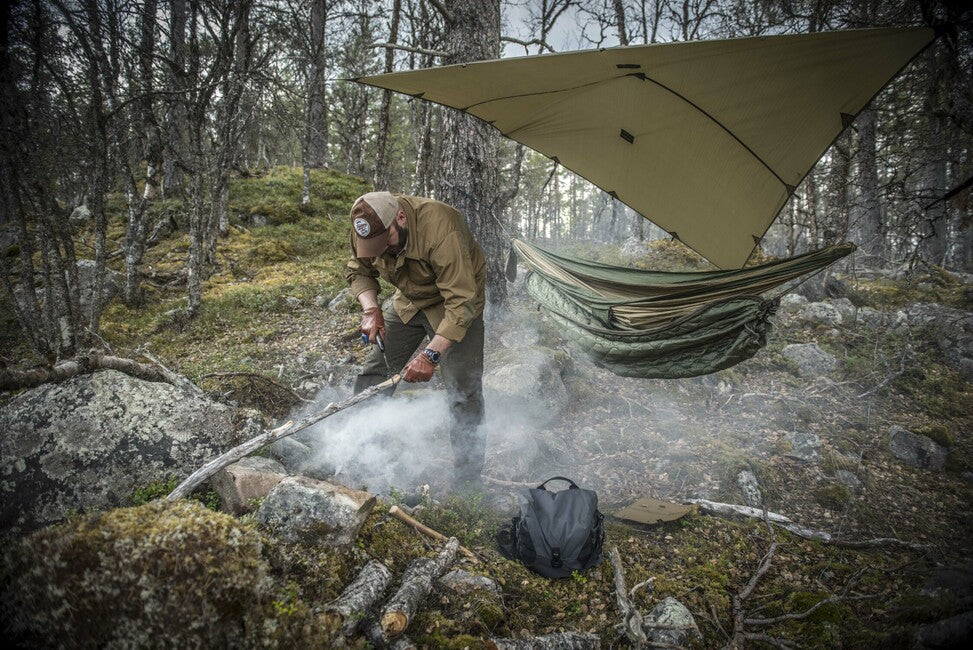 Helikon-Tex SUPERTARP преносим подслон малък, PL Woodland
