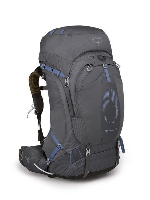 OSPREY AURA AG 65 туристическа раница, волфрамов сив