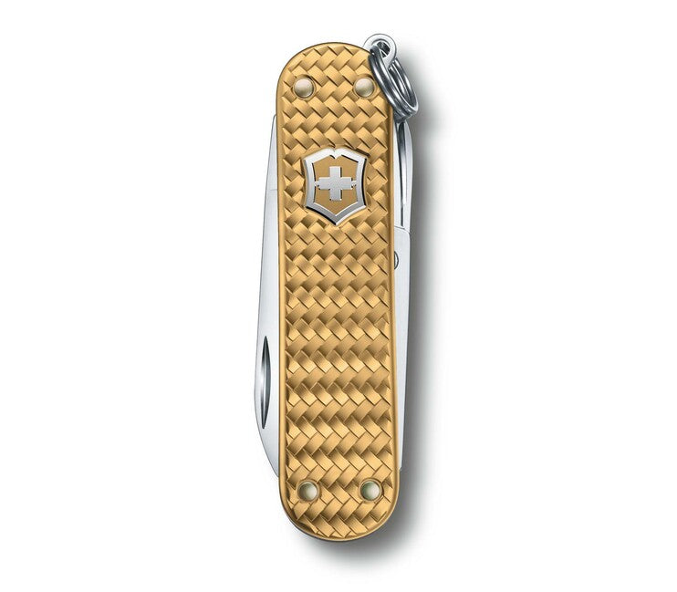 Victorinox Classic SD Precious Alox многофункционален нож Brass Gold 58mm, златна мосадз